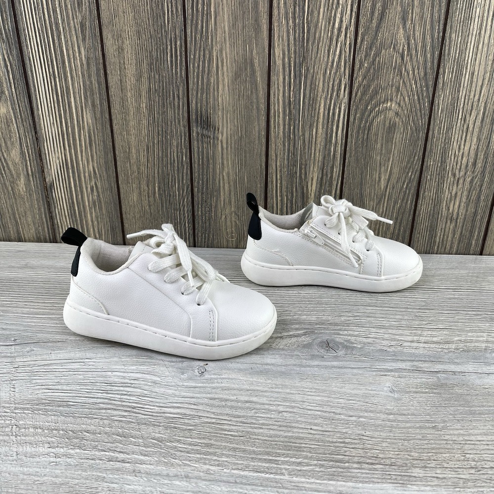 Zara Kids Sneakers Shoes Boys Size Euro 25 White Sneakers